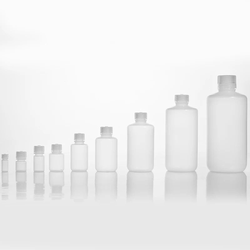 1000ml 33.8oz PP Narrow Mouth Laboratory Bottles with Leak Proof Cap Reagent Plastic Bottle 1 kg 1000ml Cylinder Bottle