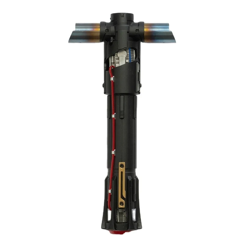 Lightsaber Jedi Cosplay Metal Handle Light Saber  LED Laser Cross Sword BlasterProffie V2.2 Chip Including Blade.