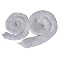 High Absorbency 100% PP Meltblown Inflatable Boom Sock White Oil Spill Containment Laboratory Spill Leakage Environmental
