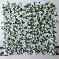 SW Artificial White Green Wedding Decoration Backdrop Grass Wall Cloth 8ft*8ft Greenwall Tropical Greenery Green Flower Wall Mat