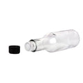 Black CT Polypropylene Ribbed Side Plastic Bottle Cap 24/410 24 410 Screw Cap 24mm With Reducer for Wozzy Bottles