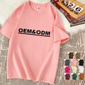 Luxury Quality Cotton Men's T-Shirt New Design Little Drop Shoulder Blank Oversized Solid Pattern Knitted Fabric