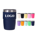 2025 New Arrival Customizable 4oz/6oz/8oz Stainless Steel Tumbler Cup Mini Glass Shot Stackable Coffee Mug with Magnetic Lid