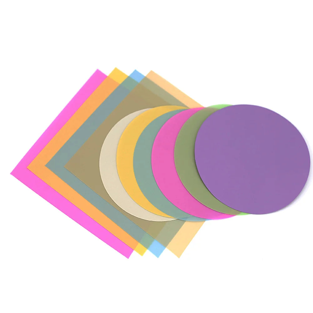 Diamond Grinding Sheet Fiber Optic Polishing Film Dry or Wet Abrasive Sanding Paper Polyester Paper Disc D0.5-30