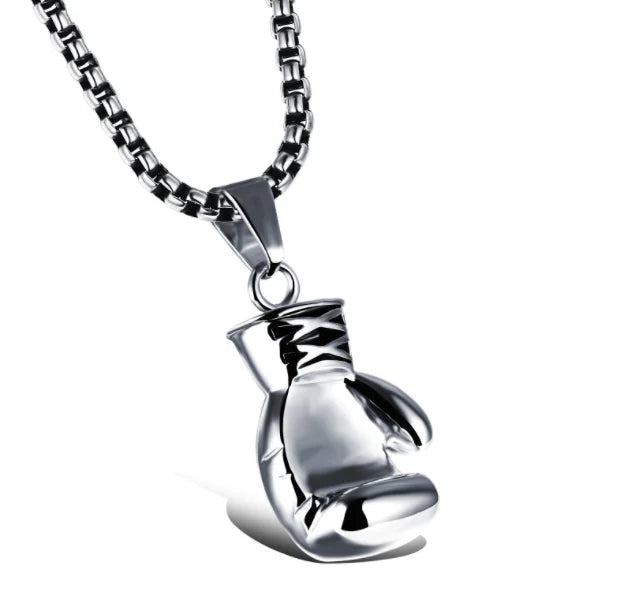 Retro Boxing Men Hip Hop Sweater Chain