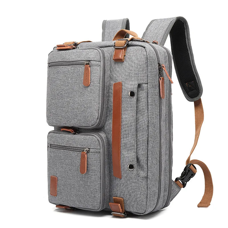 Multipurpose Convertible Waterproof Men Women Business Diagonal Handbag Computer Bag Backpack