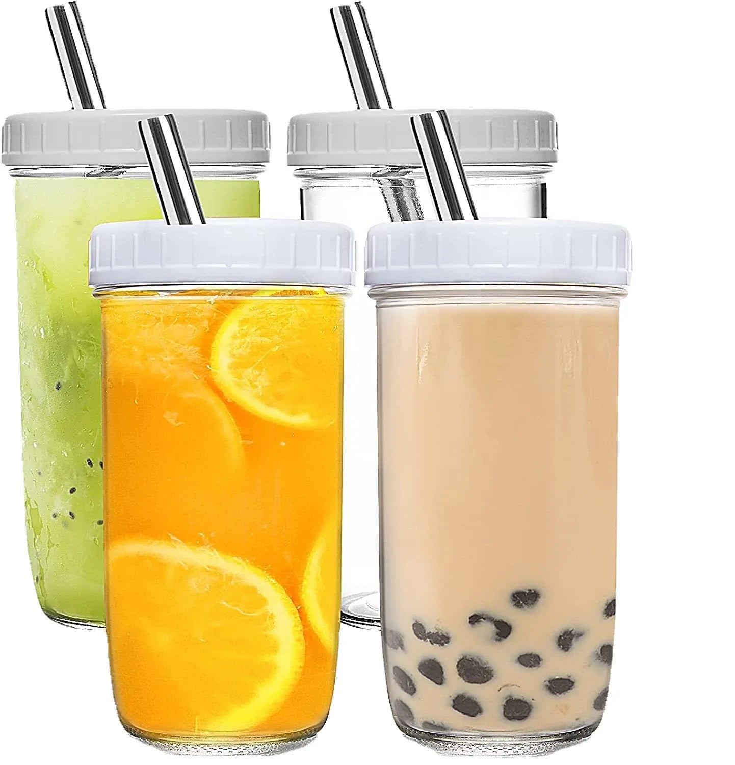 Aikeyi Factory Wholesale 730ml Diamond Pattern Glass Classic Tumbler Cola Large Capacity Straw Lid Drinkware Custom Logo High