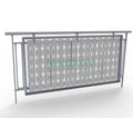 Vertical Balcony Mini PV System Mounting System Solar Panel Bracket Mount Solar Wall Mounting Panel Holder
