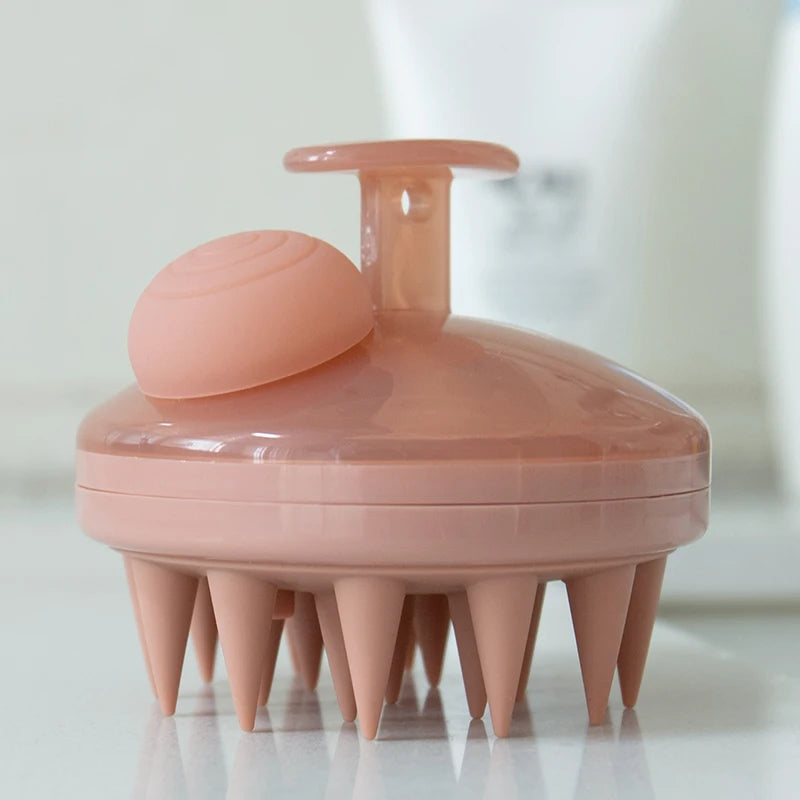 New Hot Scalp Care Durable Patent Dispenser Shampoo Brush Scalp Brush Scrubber Scalp Massager Shampoo Hair Brush