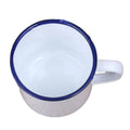 Custom Large Capacity Enamel Mug Classic Design Eco-Friendly Mug with Decal Type Lid