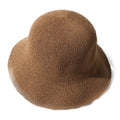 Knitted Soft Top Breathable Summer Cap Female Summer Fisherman Hat Folded Outdoor Adjustable Fashion Bucket Hat