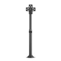 100cm 3D Hologram Projector LED Display Fan Stretchable Aluminium Ceiling Stand with Advertising Light Hologram Player Bracket