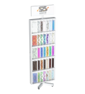 Rotatable Double-sided Stone Display Rack Marble Display Rack Metal Material Ceramic Tile Display Wall