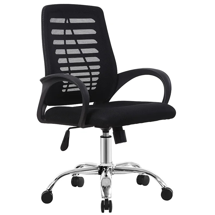 Durable Breathable Ergonomic Mesh Task Chair Swivel Chair Adjustable Headrest for Home Office