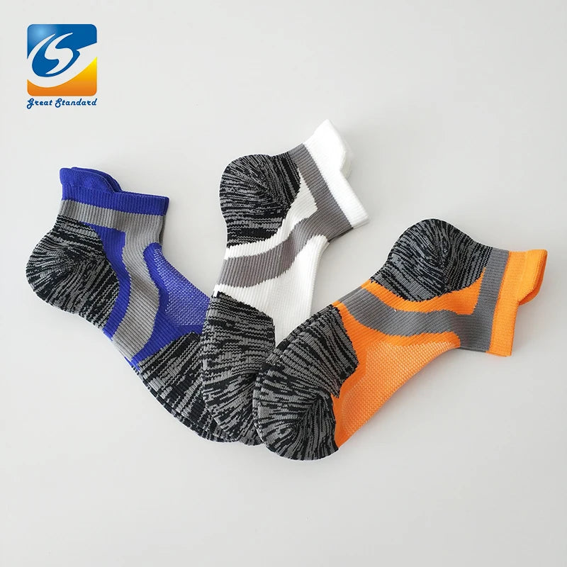 Custom Logo New Wholesale Nylon Cotton Short Ankle Running Athletic Pickleball Socks