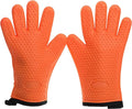USSE Silicone Smoker Oven Gloves Extreme Heat Resistant Food Right on Your Grill Fryer&Pit Waterproof Grilling BBQ Gloves