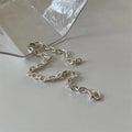 New Arrival Minimalist 925 Sterling Silver Chunky Link Chain Bracelet for Women