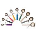 Multifunctional Durable Ice Cream Scoop with Colorful Handle Stainless Steel Small Cookie Scoop for 1 Tablespoon Cookie Dough