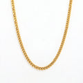 Fenny Wholesale PVD Plated No Fade Versatile Minimalist Cuban Basic Stainless Steel Choke Chain Necklace for Women