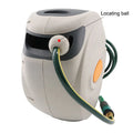 SUNSHINE High Pressure Heavy-Duty Automatic Rewind Garden Hose Reel 180 Degree Swivel Bracket Wall Mounted Durable Plastic