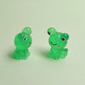 100pcs Cartoon Mini Frogs Figurine Micro Landscape Decoration Frog Fairy Garden Miniatures Home Decoration DIY Accessories
