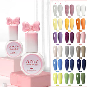 ZRKGEL 8 ml 48 Colors Nails Factory Private Label Uv Gel Polish Soak off Gel Nail Polish Set Suitable for All Seasons Nail Art
