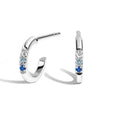 LOZRUNVE 925 Sterling Silver Minimalist Small Cute Huggie Hoop Earring Jewelry 18k Gold