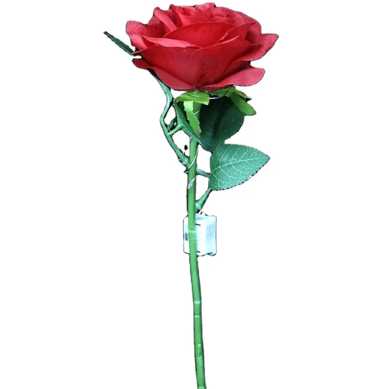 New Design Gift Led Light Artificial Rose Flowers for Wedding Bride Bouquet Party Home Decor