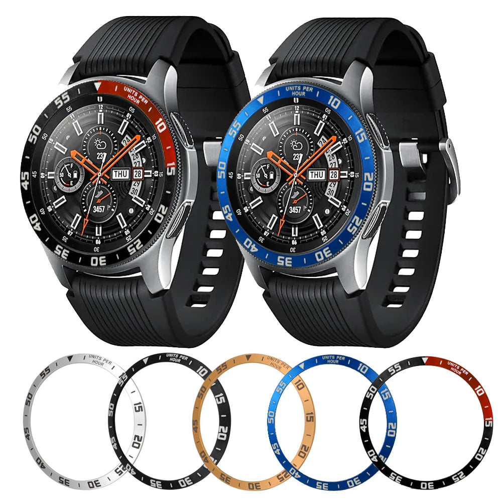 IVANHOE Bezel Ring for Samsung Galaxy Watch 4 Classic 46mm/42mm Metal Protector Galaxy Watch 4 42mm/46mm