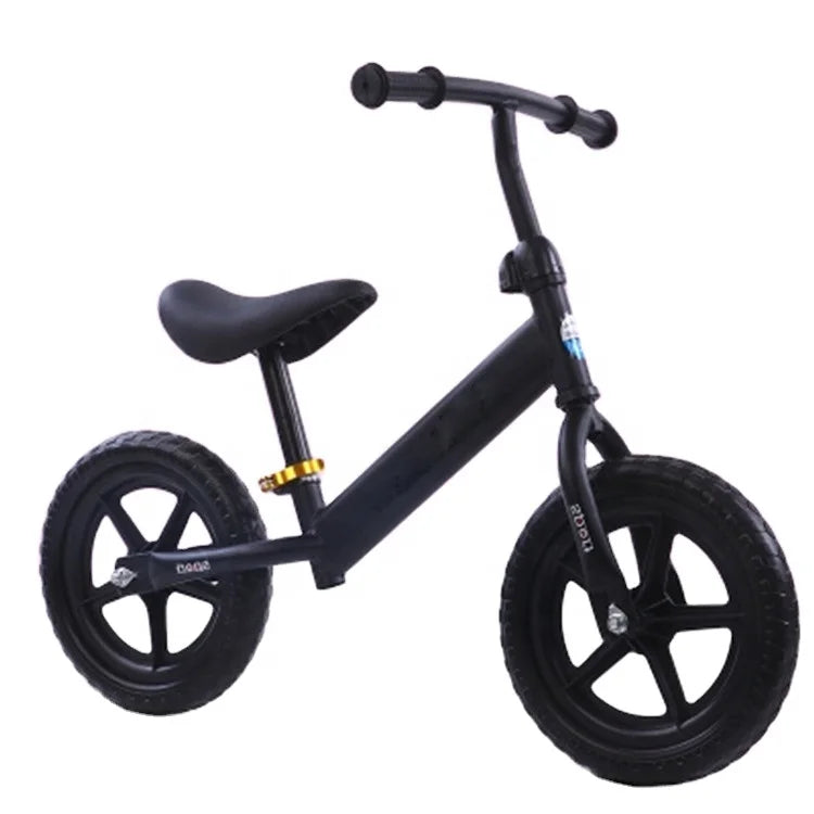 New Fashion Double Color Baby Balance Bike OEM Service Kids No Pedal Push Bike Simple Children Bicycle