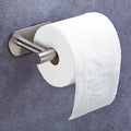 Popular Nail-free Sticky Self Adhesive SUS304 Stainless Steel Brushed Nickel Wall Toilet Paper Holder