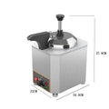 Factory Sale Buffet Commerica Use Stainless Steel Cheese Chocolate Warmer Pump Dispenser for Churros  Crepe Foods