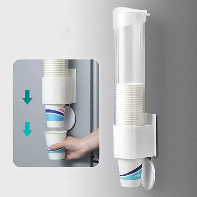 Paper Cup Holder Disposable Cup Storage Rack Hot Sale Household Coffee Paper Water Cup Dispenser
