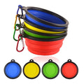Pet Cat Dog Feeder Bowl Customized Color Logo Wholesale Silicone Dog Travel Bowl