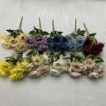 New 7 Heads Silk Daisy Bushes Artificial Flowers Gerbera Daisy Bouquet for Wedding Arch Decor