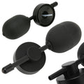 BUNEE Black Color Hair Fibre Spray Pump Black Plastic Hand Spray Nozzle Illusion Hair Fiber Spray Applicator for Barbers