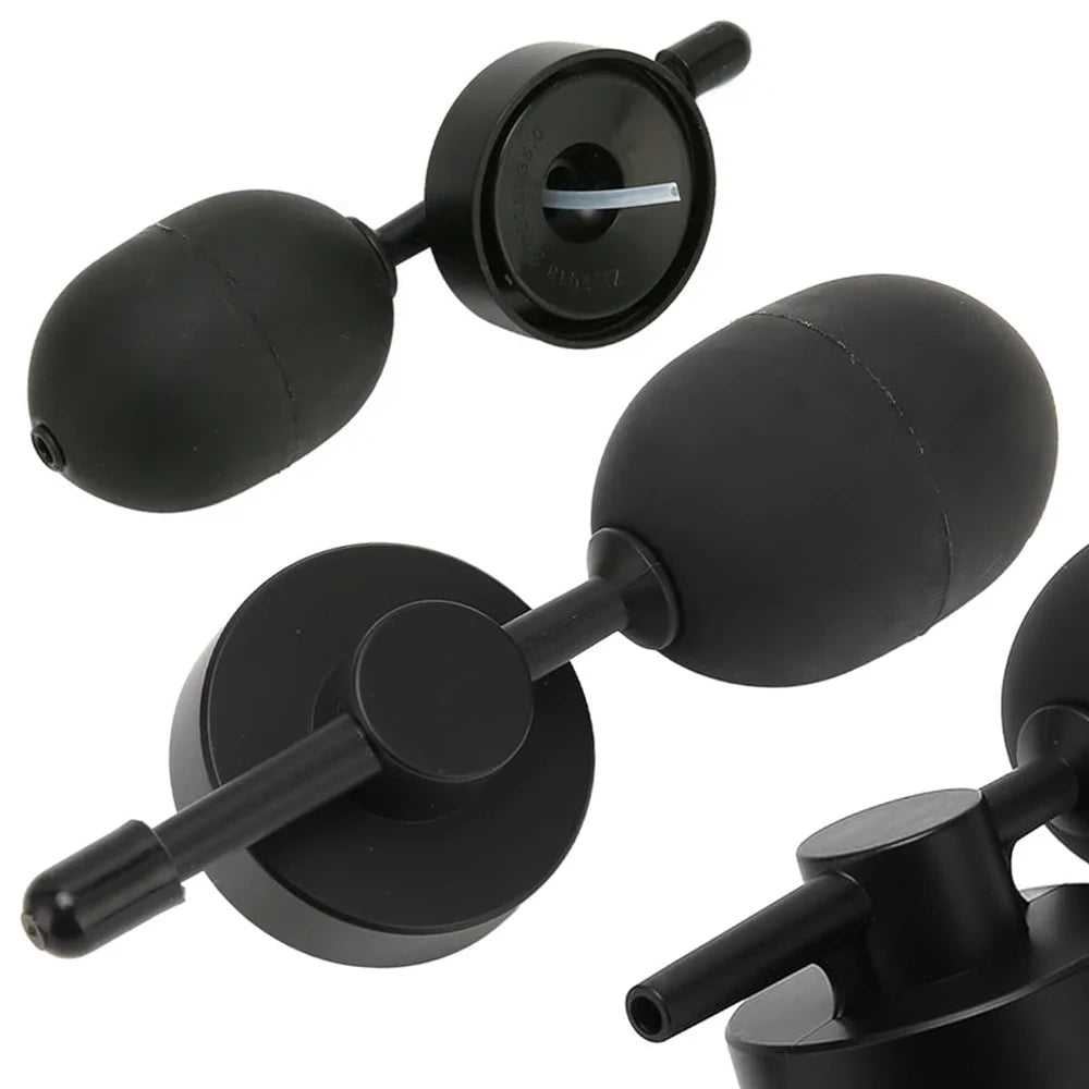 BUNEE Black Color Hair Fibre Spray Pump Black Plastic Hand Spray Nozzle Illusion Hair Fiber Spray Applicator for Barbers