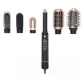 Hot air Comb-blower 110-220 Volts Temperature Control Hair Dryer Brush Attachments for 4c Hair