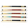 Billiard Maple Wooden Joint  1/2  Style  Carom Cue Table  Sticks 57 Inch Length 11.5mm Tip Size  for Sale