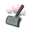 Baoli Extra Long Pins Slicker Grooming Brush for Large Dogs Undercoat Combing Pet With Long Hair Brush Pink Plastic Pet Brush