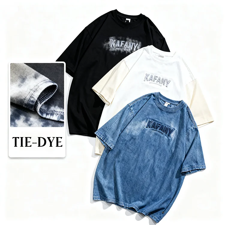 Cropped Blank Mens 300 Gsm Streetwear Heavyweight Boxy Oversized t Shirts