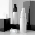 Low MOQ High Quality 30ml Spray Bottle pp Pet Material Body Spray Bottle Plastic Bottle with Pump Spray