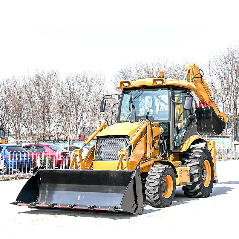 Construction Machinery 2.5 Ton Mini Backhoe Excavator Chinese Backhoe Loader