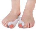 Free Sample Hallux Valgus Soft Silicone Toe Protectors Spacers Stretchers Gel Overlapping Toe Separator for Women