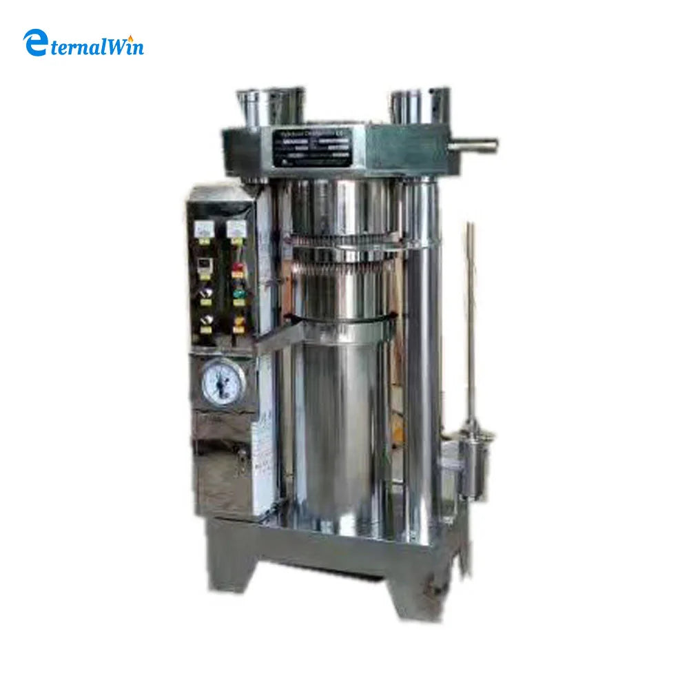 Hydraulic Cold Oil Press Machine Auto Seed Avocado Oil Extraction Machine Small Fresh Olive Oil Press Machine