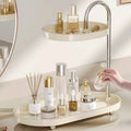 OWNSWING Bathroom Sink Vanity Trays Small Countertop Makeup Organizer Skincare Storage Rack