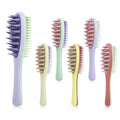 2024 New Arrival Custom Logo Women Double-sided Detangle Hair Brush Styling Plastic Handle Hair Brushes for Women