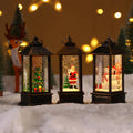 Christmas Gift Small Wind Light Handheld LED Electronic Light Christmas Decoration Small Oil Lamp Interior Wind Light