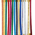 In-stock Over 30 Colors  6mm Glitter Shiny Metallic Lurex Elastic Band Tape