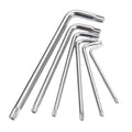 Nickel Plated CRV Steel Trox Antitheft Wrench L shape